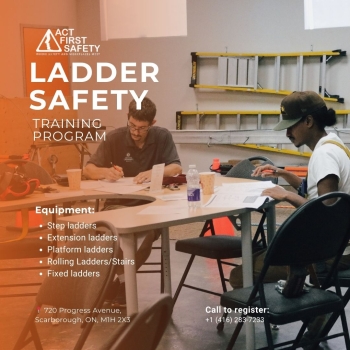 Ladder Safety: A bucket, a chair, a box, a desk… Oh my!